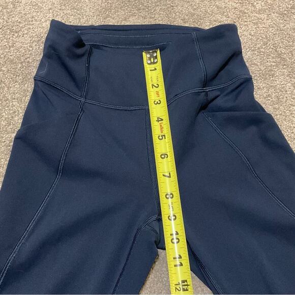 Lululemon Time To Sweat Crop *23” Black Size 4 - Picture 12 of 12